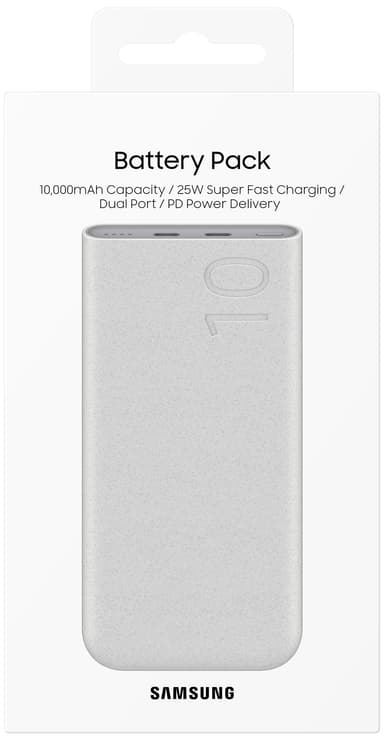 Samsung batteripakke 10,000mAh (beige)