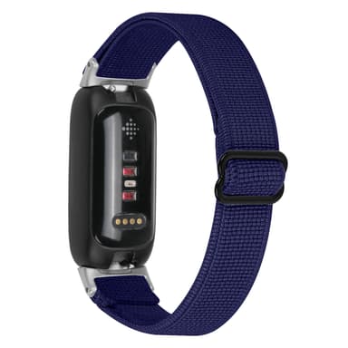 Klockband i nylon Blå