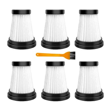 HEPA-filter 6-pack Moosoo K12 / K12 Pro / K13