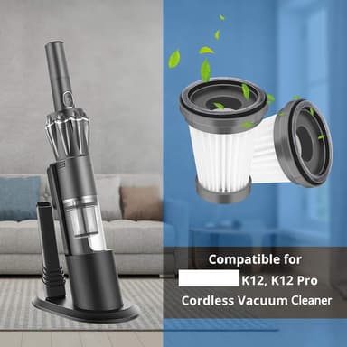 HEPA-filter 6-pack Moosoo K12 / K12 Pro / K13