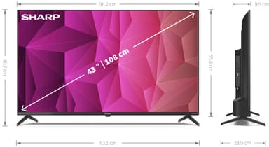 Sharp 55” FN7EA 4K LED TV (2022)