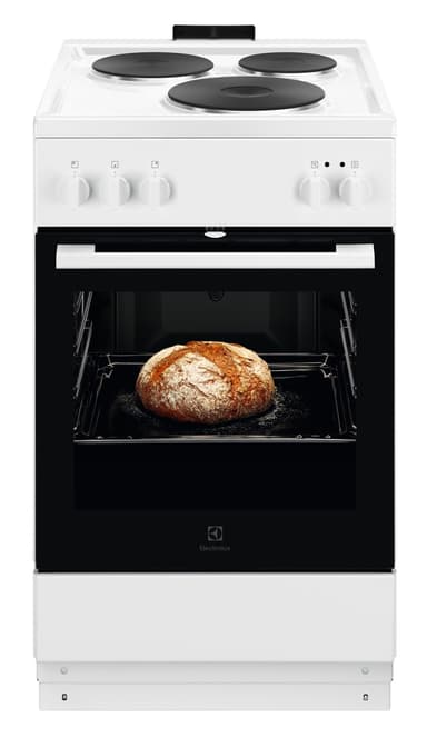 Electrolux komfyr LKS5000N0W (hvit)