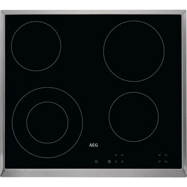 AEG keramisk platetopp HK624010XB integrert
