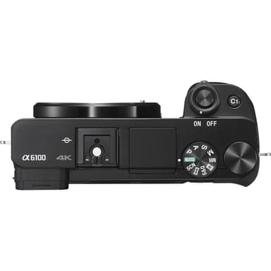 Sony A6100 Kit med 16-50mm og 55-210
