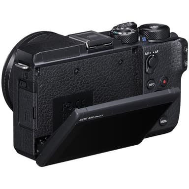 Canon EOS M6 Mark II 15-45mm og EVF-DC2