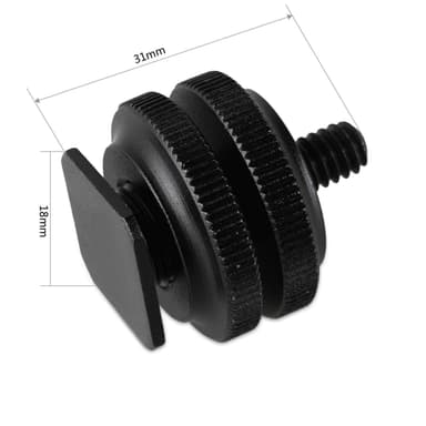 SmallRig 1631 Cold Shoe Adapter 2pk