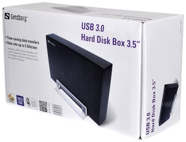 Sandberg USB 3.0 SATA Hard Disk Box 3.5"