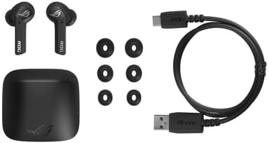 Asus ROG Cetra True Wireless hodetelefoner (sort)