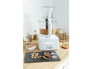Magimix CS 5200 XL Foodprocessor 27,5 x 21 x 45 cm 1100 watt Hvit Elkjøp