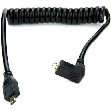Atomos Coiled right-angle micro HDMI 1,4