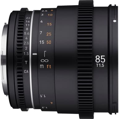 Samyang 85mm T1.5 VDSLR MK2 MFT