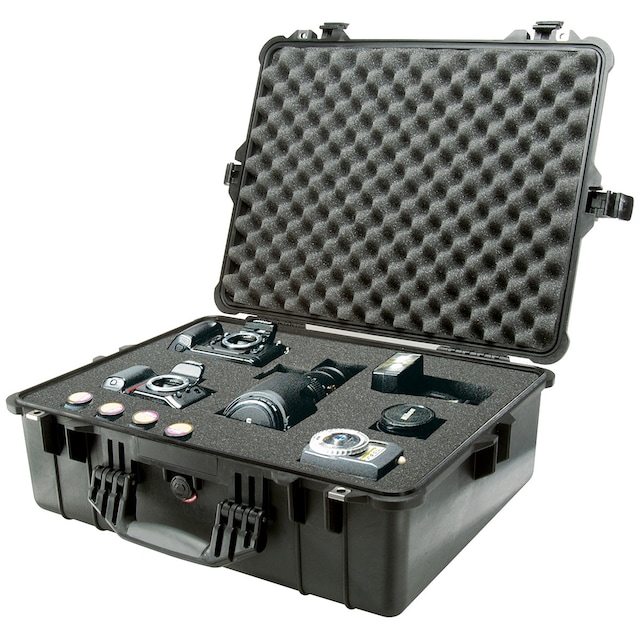 Peli™ 1600 Protector Case m/skum, sort
