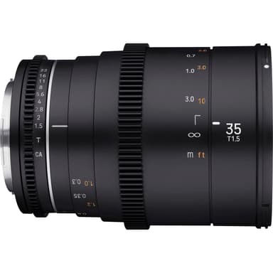 Samyang 35mm T1.5 VDSLR MK2 Fuji X