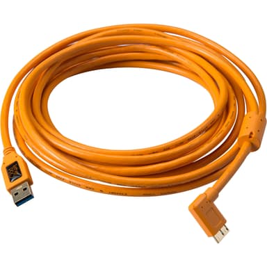 TetherPro USB 3.0 A til Micro B Vinklet