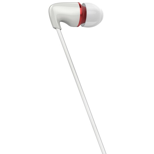 Sandstrøm Ceramic in-ear hodetelefoner (rød/hvit)