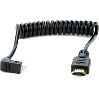 Atomos Coiled right-angle micro HDMI 1.4