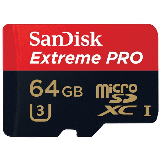 SanDisk Extreme PRO microSDXC 64 GB minnekort