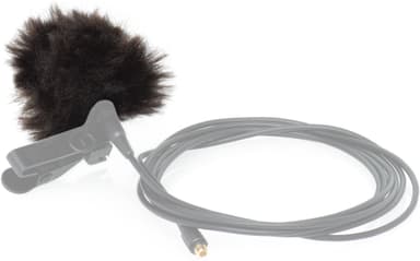 Røde MINIFUR-LAV Vindhette