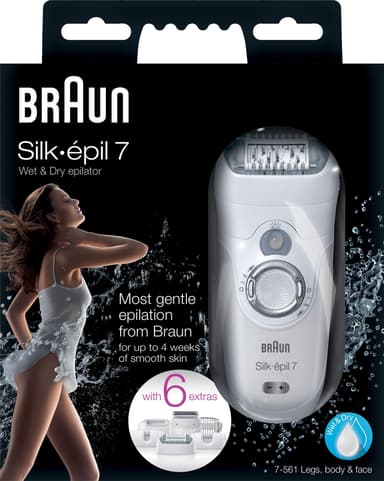 Braun Silk-épil 7-7561 Wet&Dry epilator