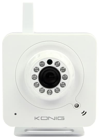 König Enhanced Indoor IP-kamera (hvit)