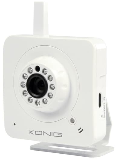 König Enhanced Indoor IP-kamera (hvit)