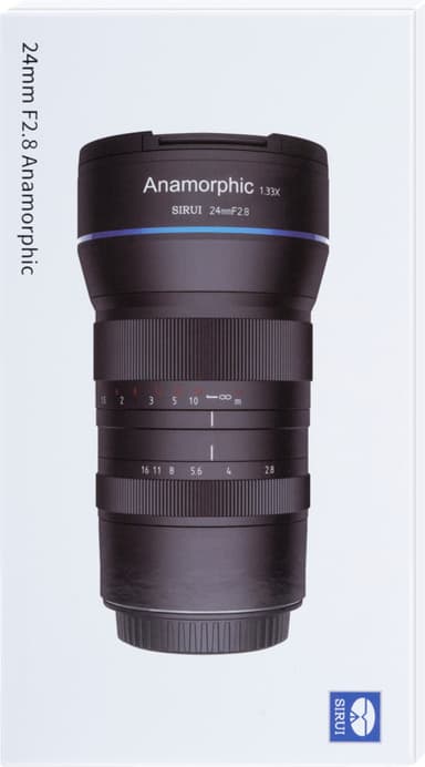 Sirui Anamorphic Lens 1,33x24mm f/2.8 X