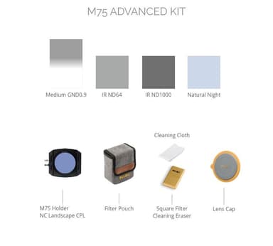 NiSi Filter KIT M75 Avansert pakke