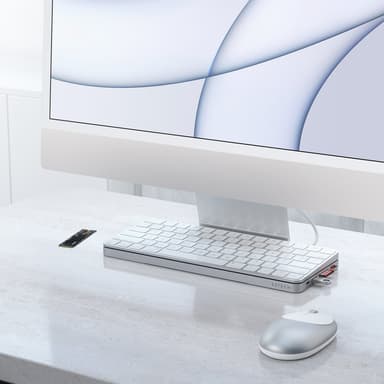 Satechi 24” iMac 2021 dokkingstasjon (sølv)