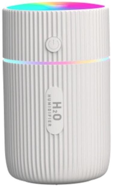 Luftfukter med LED-lys, Hvit
