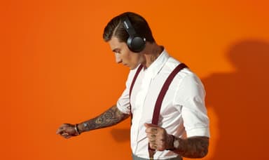 Philips Bass+SHB3175 trådløse on-ear hodetlf.(sort)