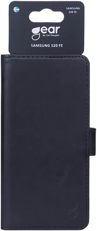 Gear Samsung Galaxy S20 FE lommebokdeksel (sort)