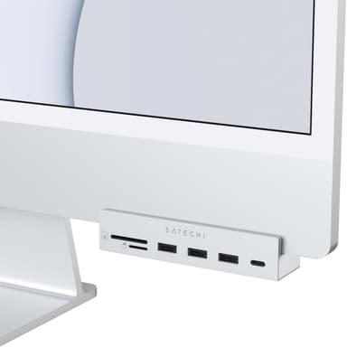 Satechi 24” iMac 2021 USB hub (sølv)