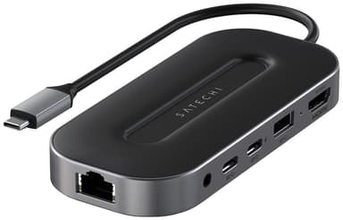Satechi USB4 Multiport USB hub (grå)
