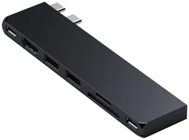 Satechi USB-C Pro Slim USB hub (midnight)