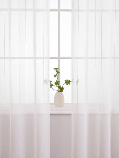 Lysfiltrerende gardin Hvit 140x260 cm