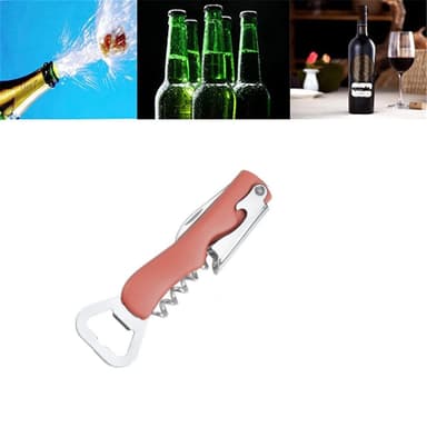 INF 4 i 1 korketrekker vinåpner Rosa