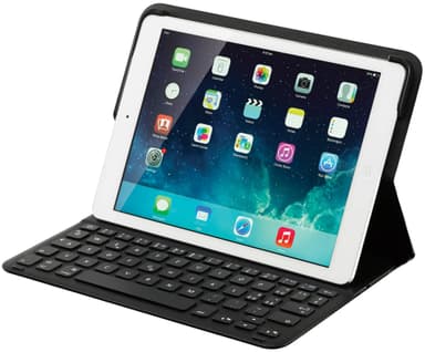 Sandstrøm deksel m. tastatur for iPad Air (sort) Tilbehør Tastatur og cover til ipad | FINN.no