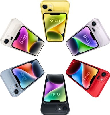 iPhone 14 – 5G smarttelefon 128GB Stjerneskinn