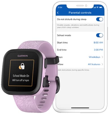 Garmin Bounce smartklokke til barn (rosa)