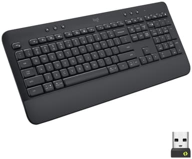 Logitech Signature K650 trådløst tastatur (sort)