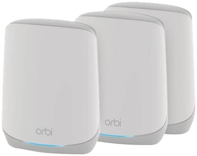 Netgear Orbi RBK763S AX5400 Tri-Band Mesh Wi-Fi system (3-pakning)