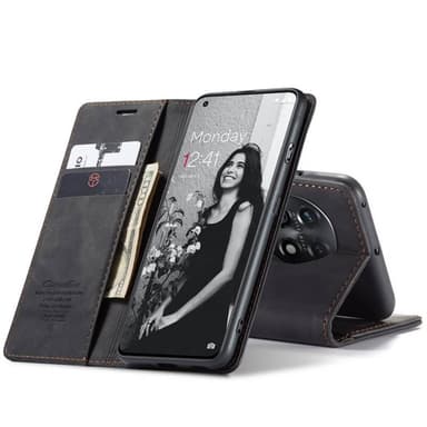 CaseMe Smart Magnet Flipdeksel OnePlus 11 - Sort