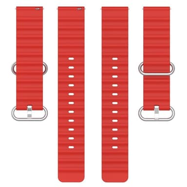 Ocean klokkereim for Polar Grit X - Rød