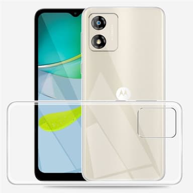 Silikondeksel gjenomsiktig Motorola Moto E13