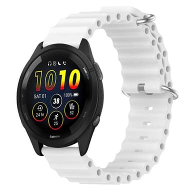Ocean Armbånd Garmin Forerunner 265 - Hvit