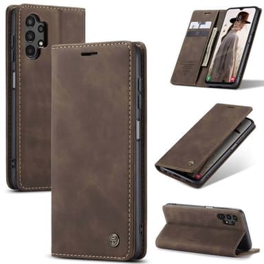 CaseMe Smart Magnet Flipdeksel Samsung Galaxy A24 4G - Coffee
