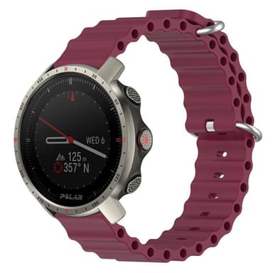 Ocean klokkereim for Polar Grit X Pro - Wine