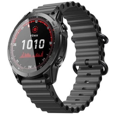 Ocean Armbånd Garmin Fenix 7X - Svart