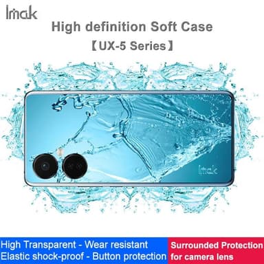 Imak Soft Case UX-5 deksel OnePlus Nord CE 3 Lite - Gjennomsiktig