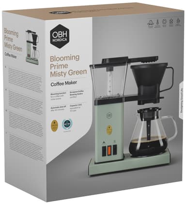 OBH Nordica Blooming Prime kaffetrakter 3000001216 (Misty green)